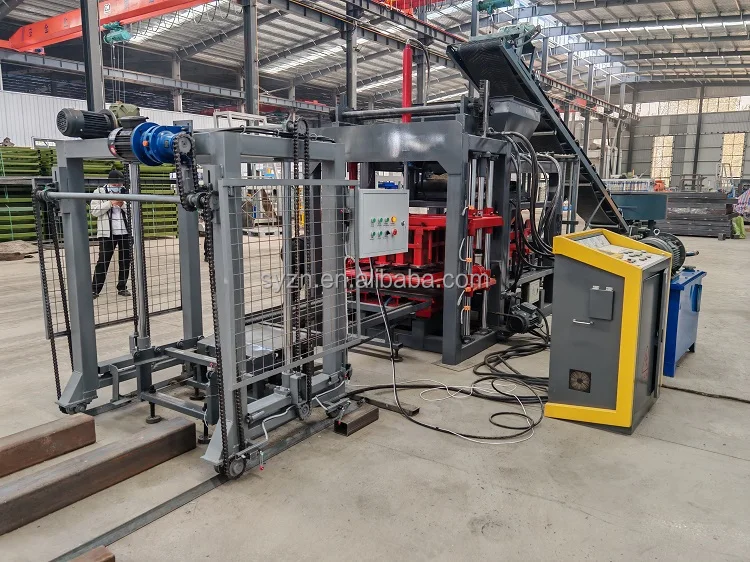 QT4-15 Automatic Block Making Machine with PLC Control - Image 6
