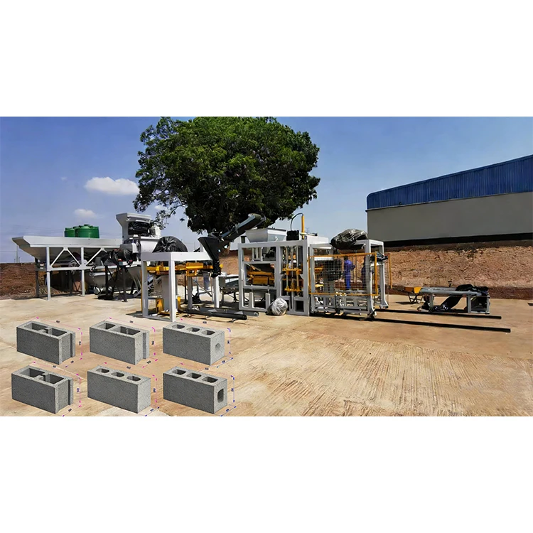 QT5-15 Automatic Block Machine – PLC Control Intelligent - Image 4