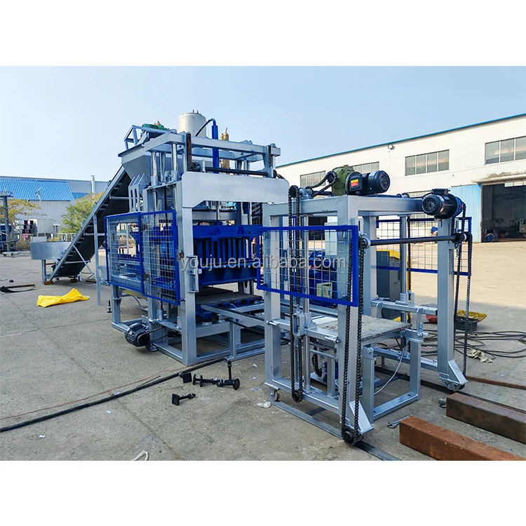 QT4-15 Automatic Concrete Block Making Machine – PLC Control - Image 2