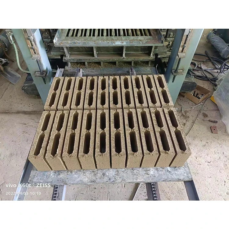 QT10-15 Concrete Block Making Machine – Automatic PLC Control # QT10-15 Concrete Block Making Machine – Automatic PLC Control - Image 4