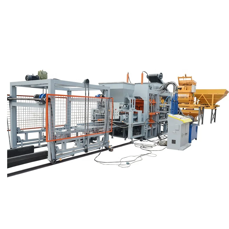 QT7-15 Hydraulic Block Machine with PLC – Automatic - Image 2