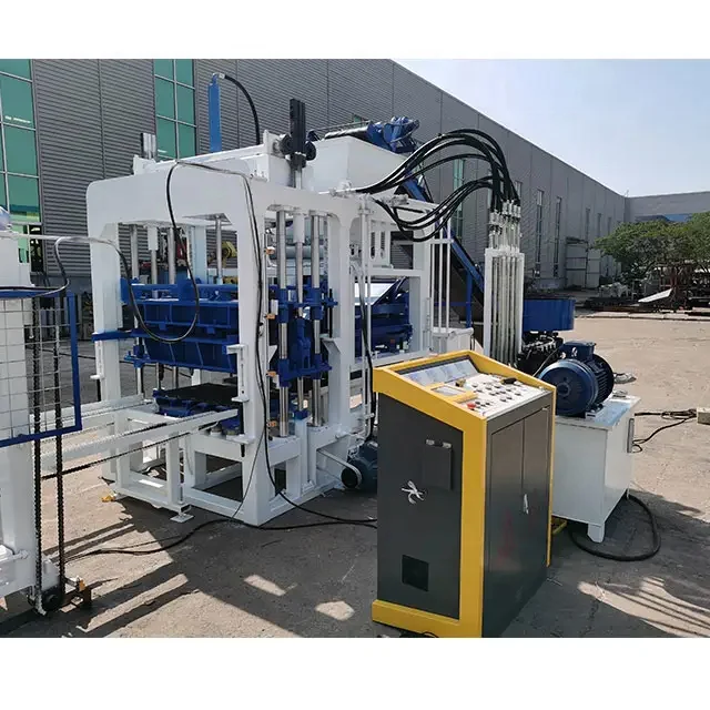 Block Cuber Machine for Concrete Block Making – PLC Control - Image 2