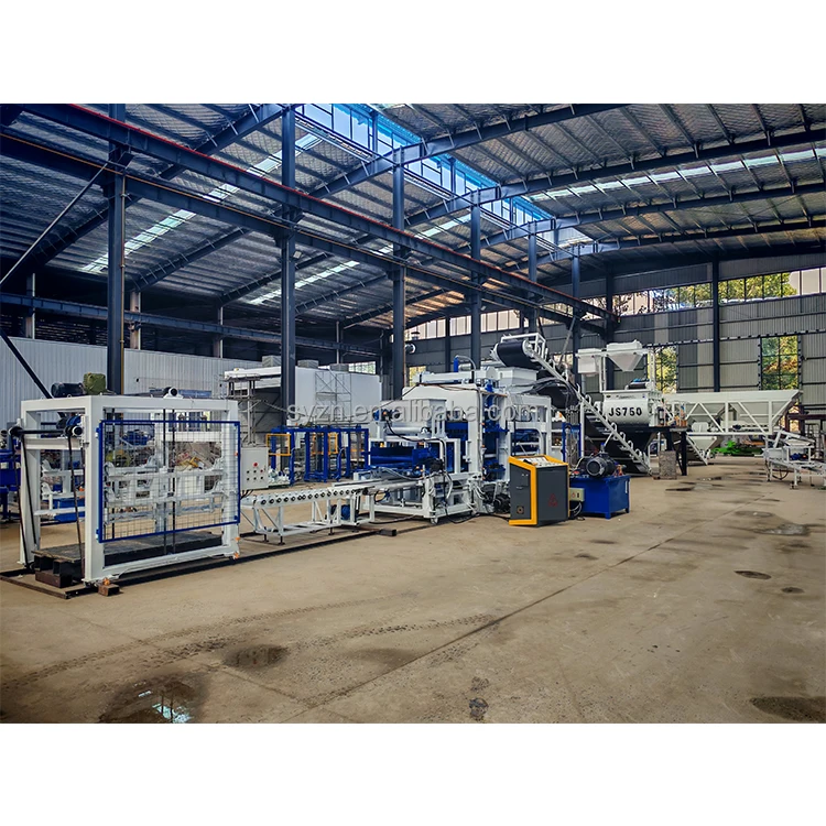 QT8-15 PLC Control Brick Moulding Machine for Cement Brick - Image 6