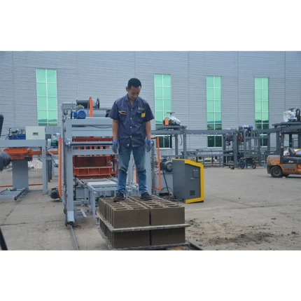 Automatic Interlocking QT6-15 Brick Block Making Machine in Kenya Australia