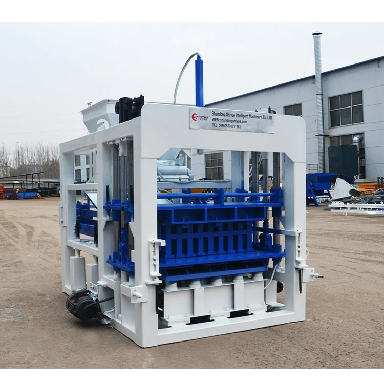 QT5-15 Fully Automatic Hydraulic Block Machine with PLC Control – Intelligent - Image 3