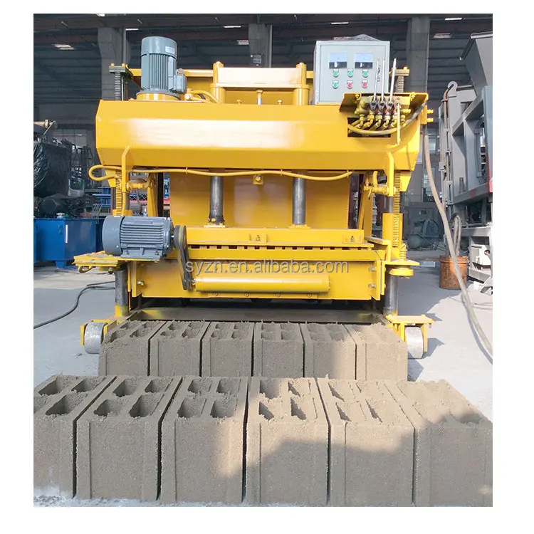 QMY6-25 Automatic Hydraulic Mobile Block Machine with PLC Control - Image 3