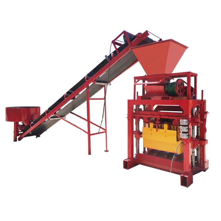 Semi Automatic Brick Making Machine Concrete Cement Block Making Machine