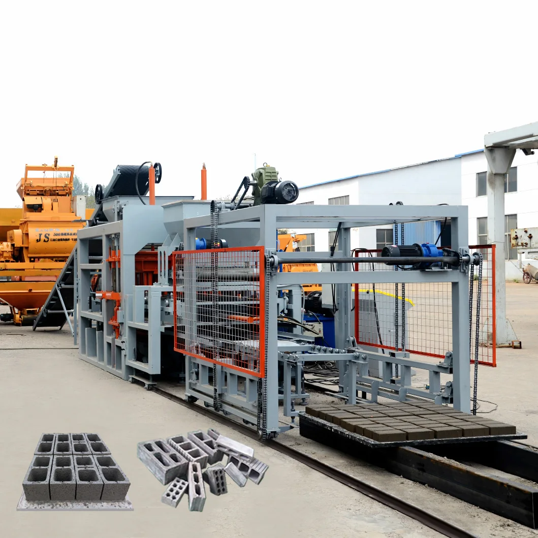 QT8-15 Brick Manufacturer Concrete Brick Block Making Machine – Automatic