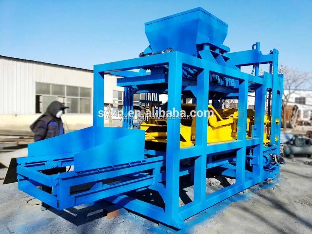 QT6-15 Automatic Block Machine with PLC Control – Intelligent - Image 3
