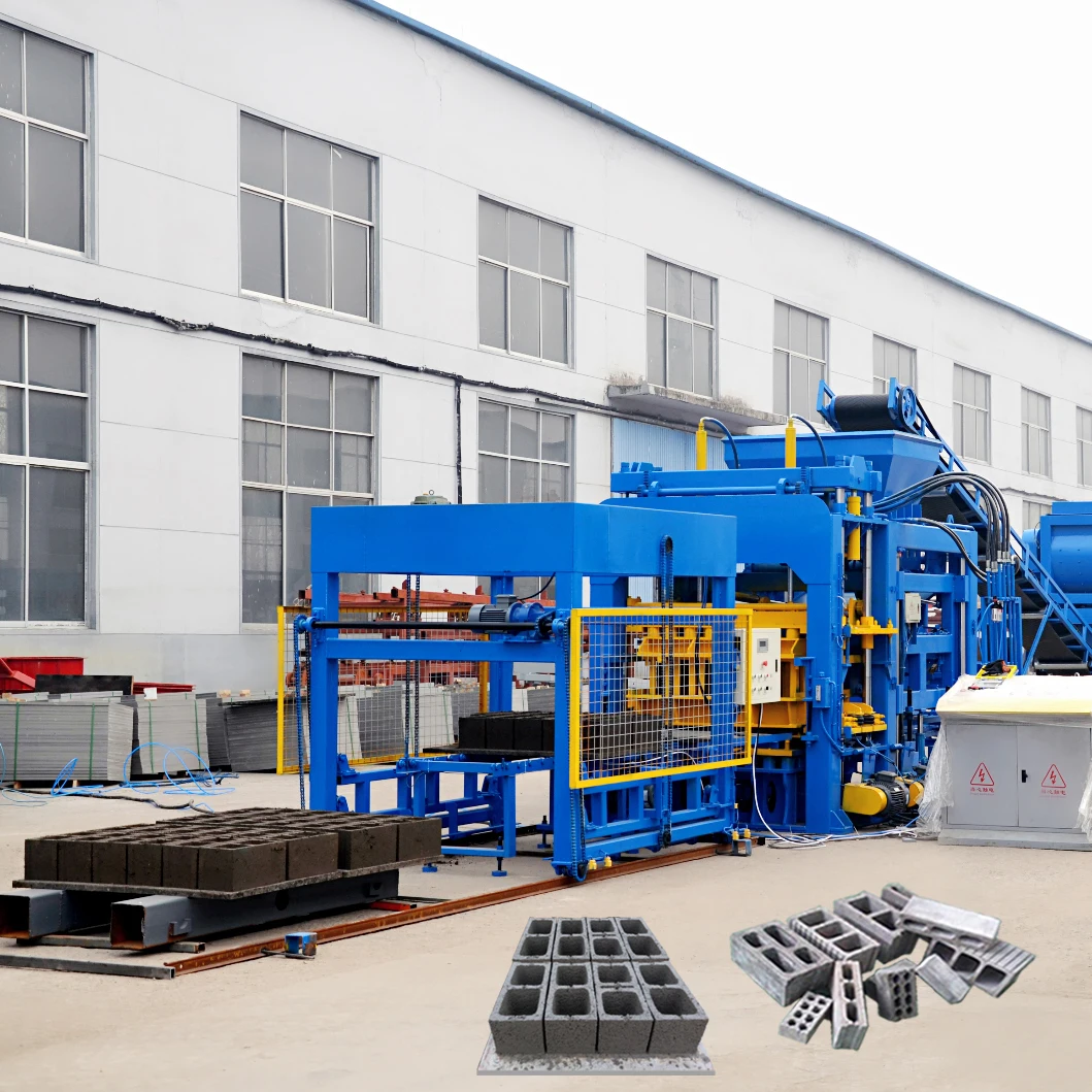QT8-15 Brick Manufacturer Concrete Brick Block Making Machine – Automatic - Image 2