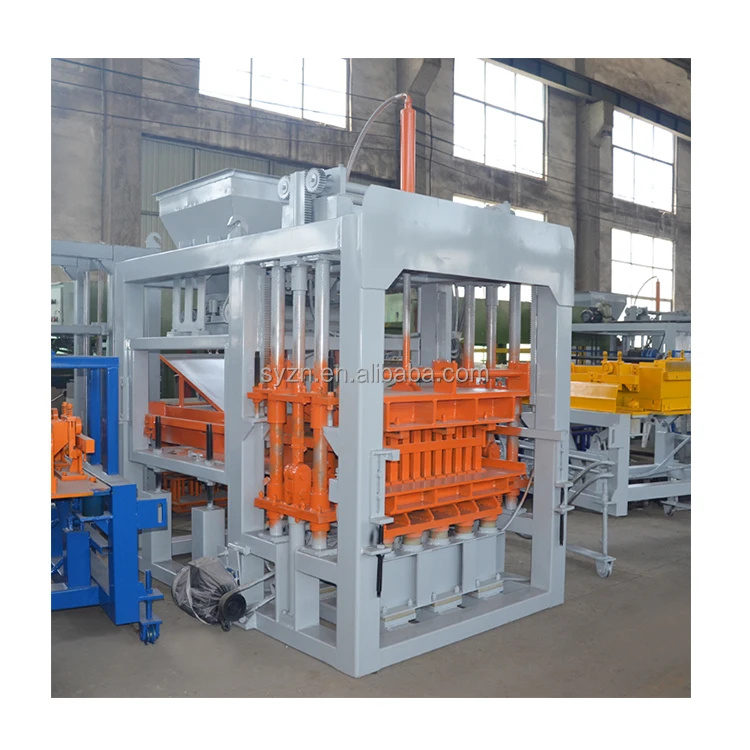 QT5-15 Fully Automatic Hydraulic Cement Brick Making Machine PLC Core New Used Vibration Hollow Block Moulding Machine