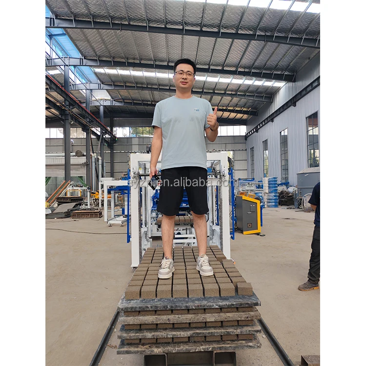 QT8-15 Paving Block Making Machine – PLC Control Automatic - Image 4