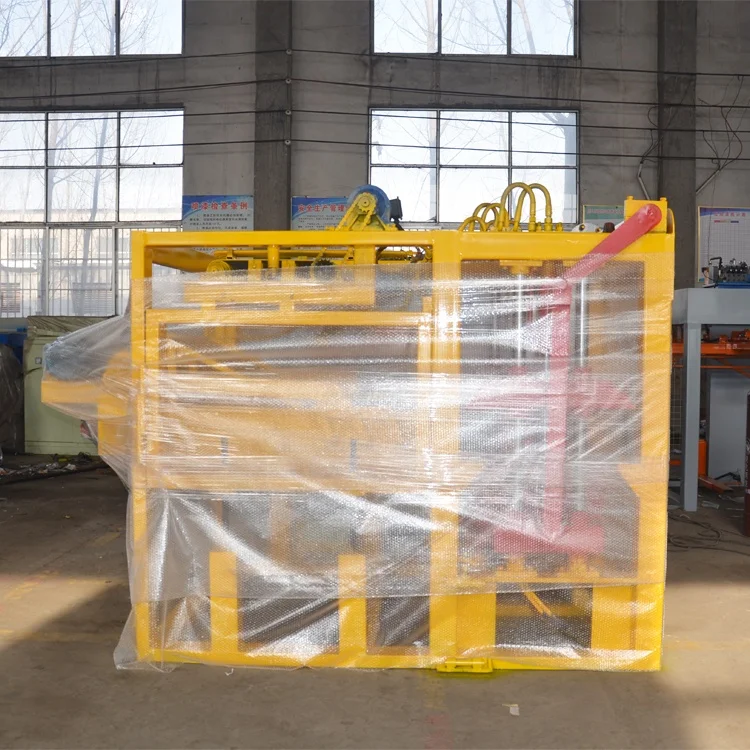 QT4-15 Automatic Concrete Block Machine with PLC Control – Intelligent - Image 3