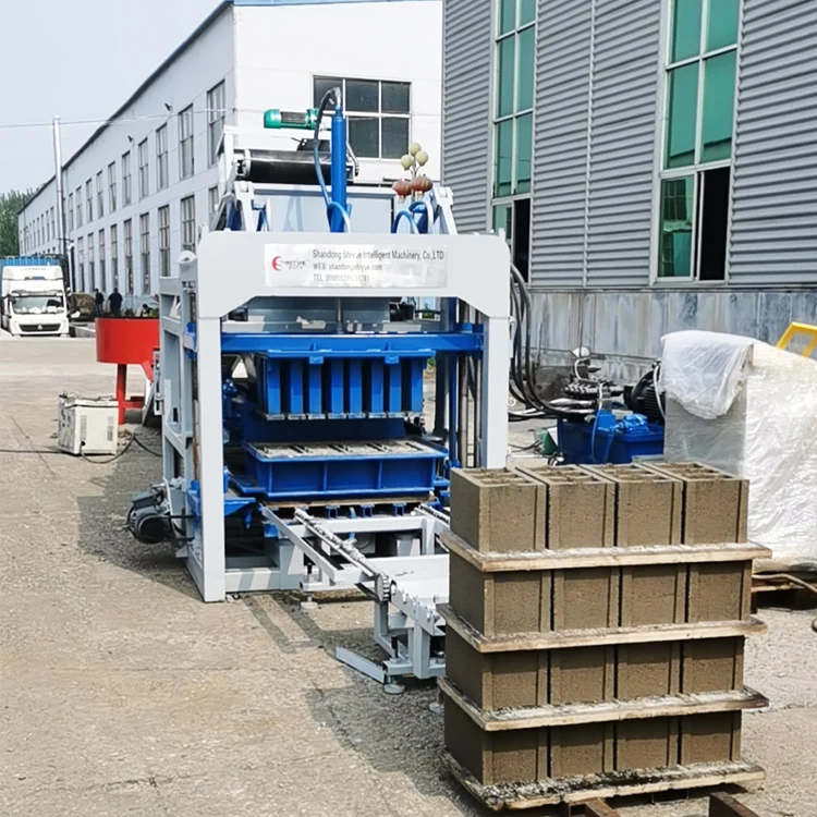 QT4-15 Automatic Brick Machine with PLC Control – Intelligent - Image 6