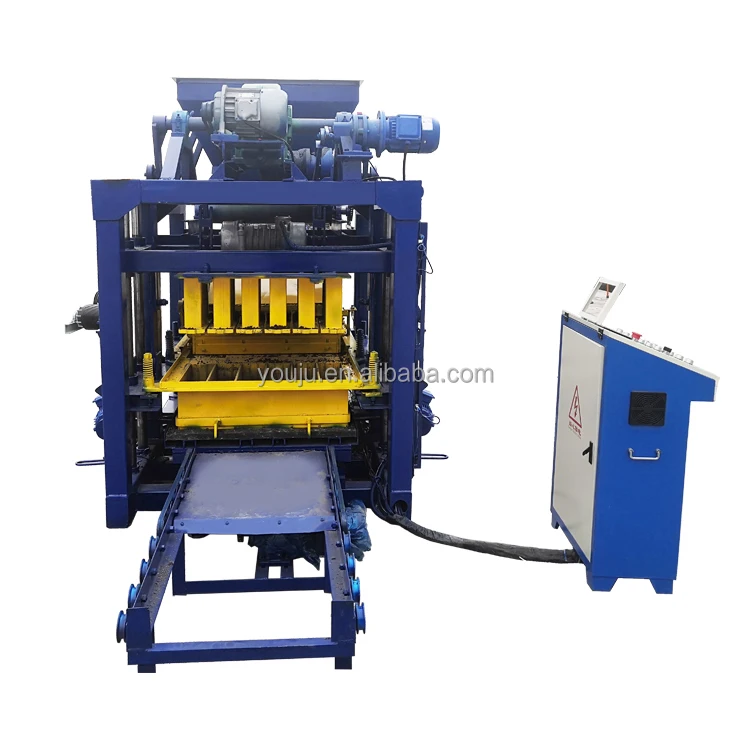 Concrete Block Making Machine QTJ4-25 | Intelligent - Image 4