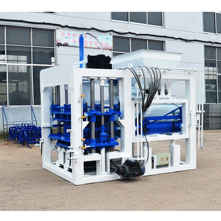 QT5-15 Fully Automatic Hydraulic Block Machine with PLC Control – Intelligent - Image 4