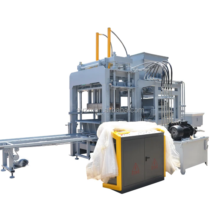 QT7-15 Hydraulic Block Machine with PLC – Automatic - Image 4