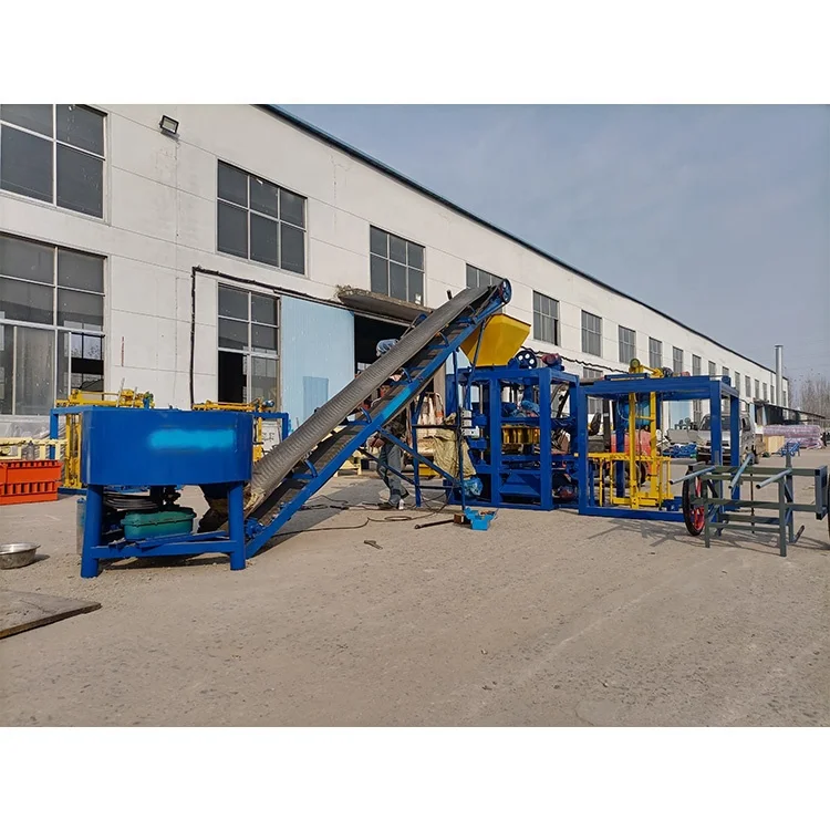 Automatic QTJ4-26 Semi Automatic Concrete Block Machine for Hollow Block - Image 4