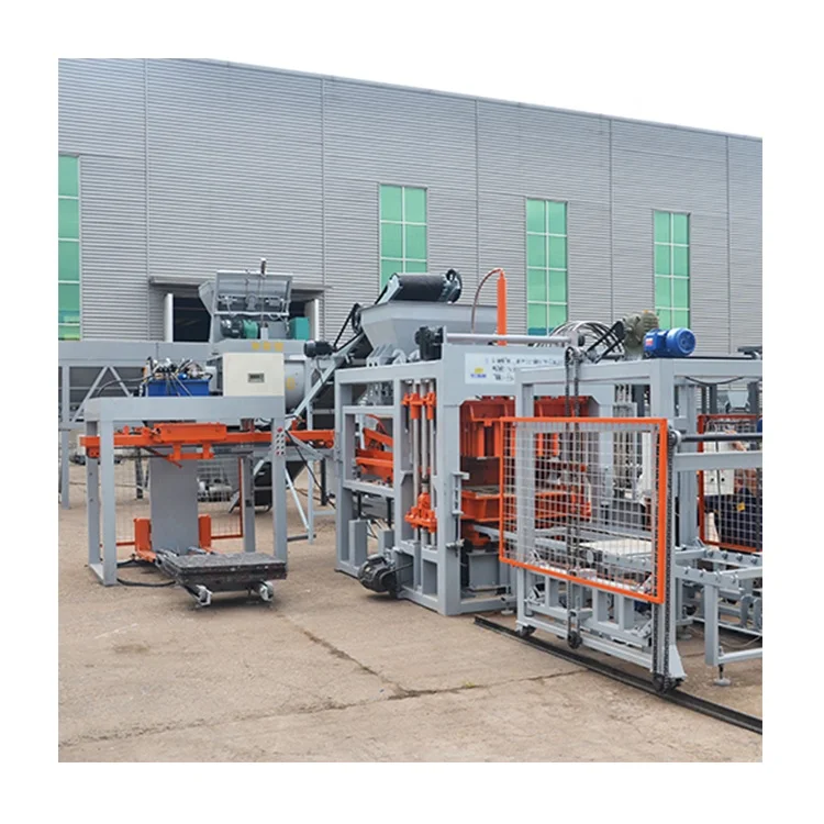 Automatic QT6-15 Block Making Machine with PLC Control for Solid Block1 - Image 2