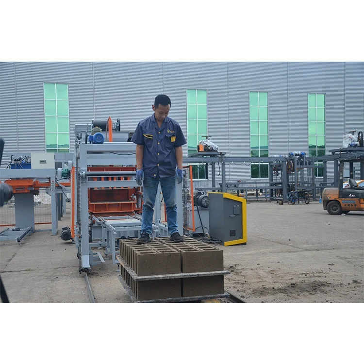 QT6-15 Hydraulic Block Making Machine with PLC Control – Intelligent - Image 6