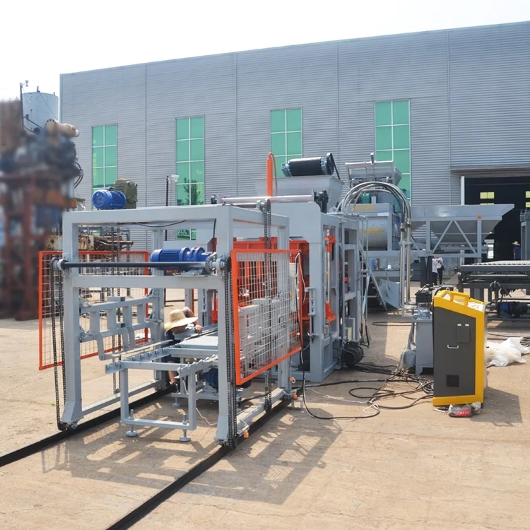 QT6-15 Concrete Hollow Block Making Machine
