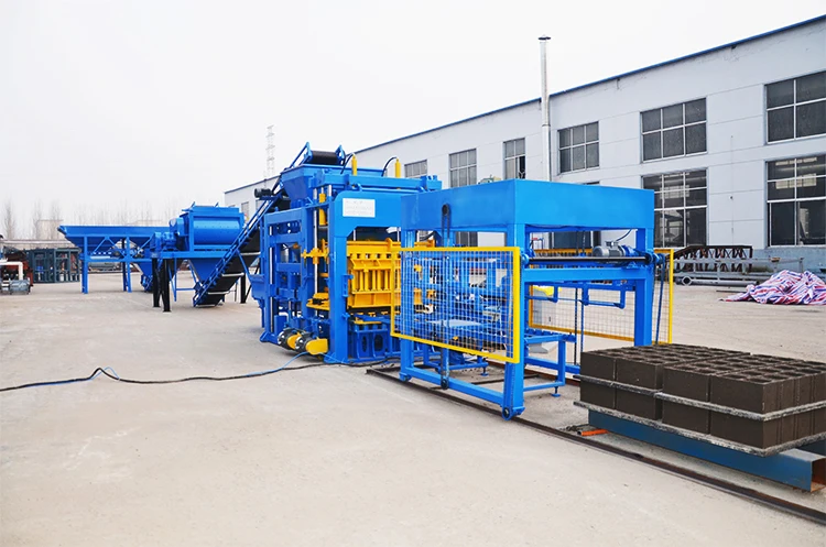 QT12-15 Automatic Block Machine with PLC Control – Intelligent - Image 5