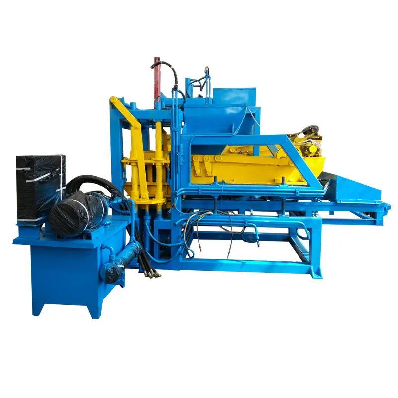 Intelligent PLC Controlled Cement Hollow Brick Making Machine Line Engine High Capacity Automatic Plant for Construction Blocks