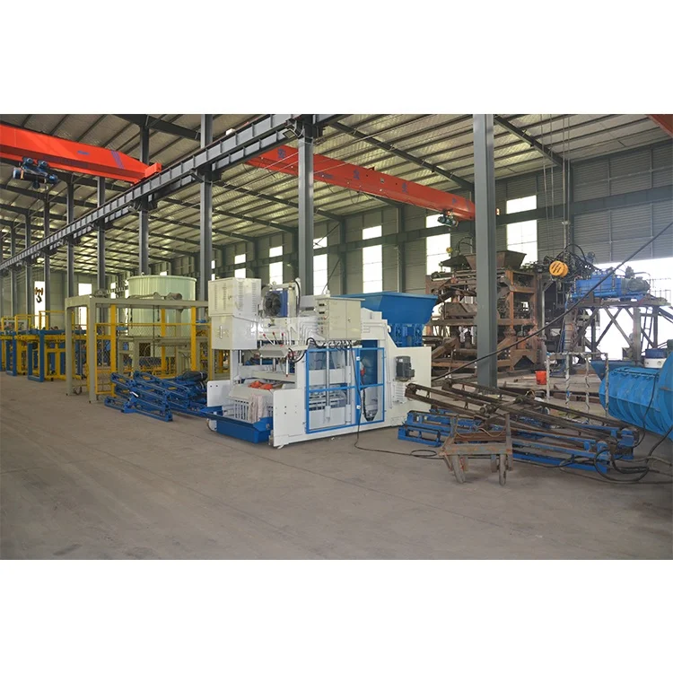 QMY12-15 Mobile Block Machine for Hollow Block – PLC Control - Image 6