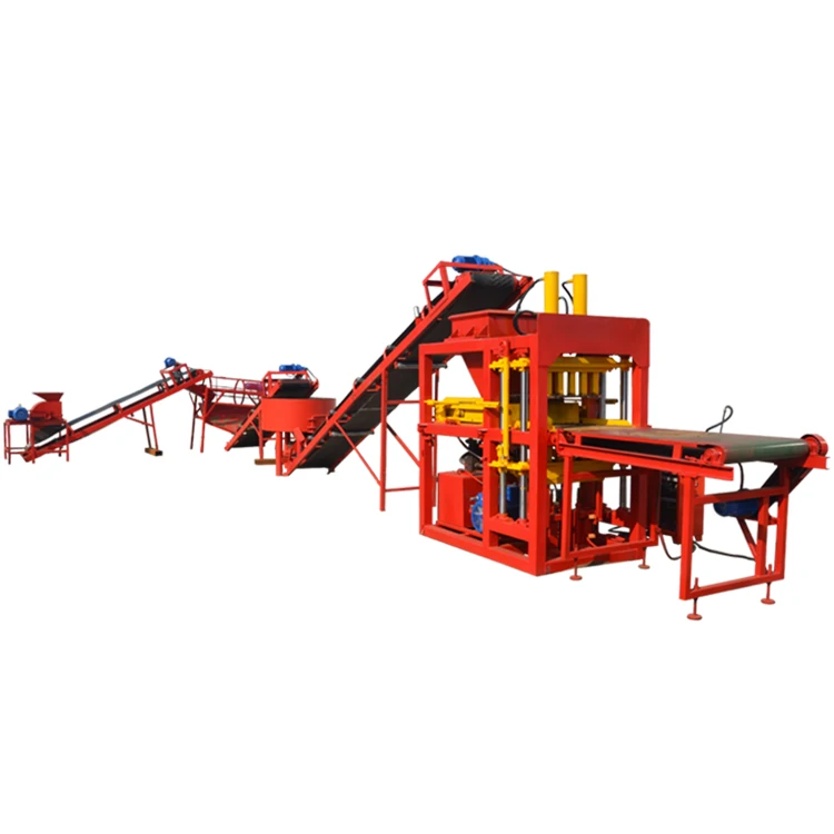 YouJU Factory LY4-10 Fully Auto Clay Brick Ecological Bricks Making Machine Price for Big Machine