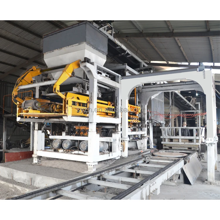QT18-25 Fully Automatic Hollow Block Brick Production Line Hydraulic Pallet-free Solid Brick Making Machinery