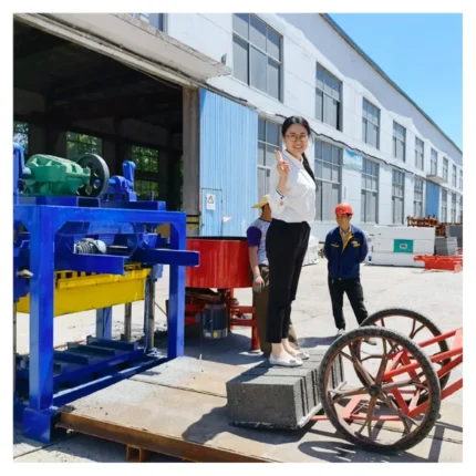 QTJ4-40 Cement Brick Making Machine Machines for Small Businesses