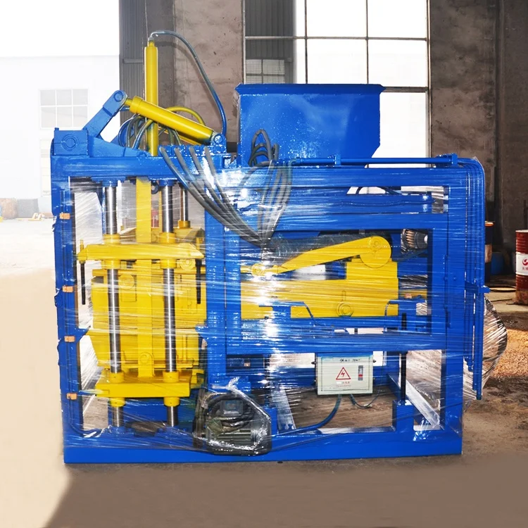 QTJ4-25 Block Making Machine for Hollow Block – PLC Control - Image 6