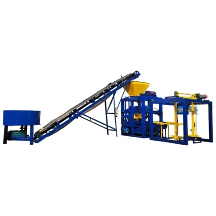 QTJ4-24 Small Home Use Block Machine QT4-24 Semi Automatic Concrete Brick Making Machinery