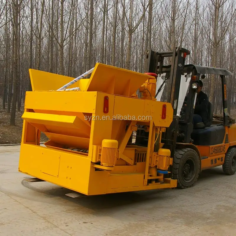 QMY6-25 Automatic Hydraulic Mobile Block Machine with PLC Control - Image 5