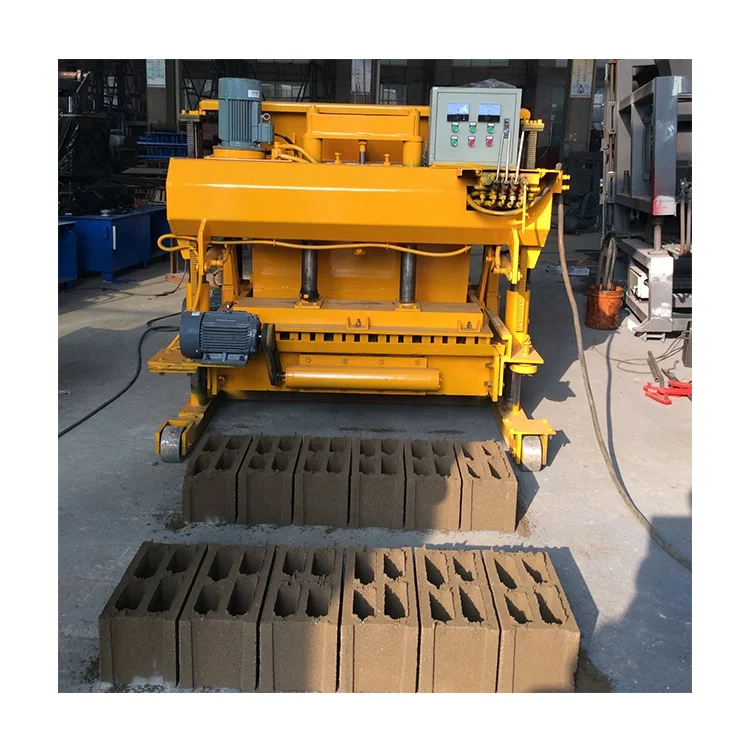 QMY6-25 Automatic Hydraulic Mobile Block Machine with PLC Control - Image 4