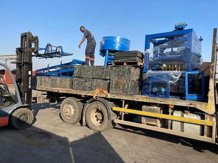 Automatic QTJ4-26 Semi Automatic Concrete Block Machine for Hollow Block - Image 3