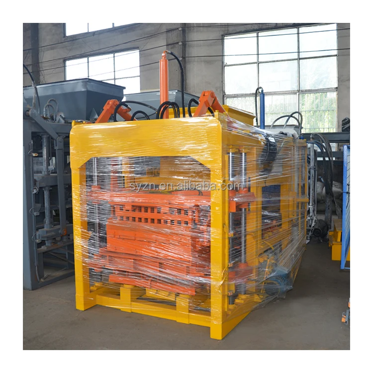 QT4-15 Block Making Machinery for Hollow Blocks – PLC Control - Image 3