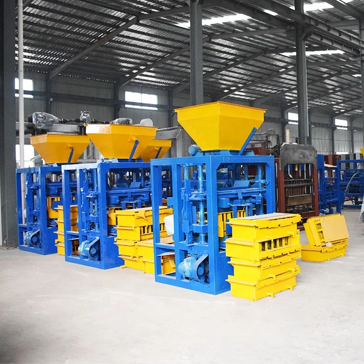QTJ4-24 Semi Automatic Block Making Machine with PLC Control - Image 2