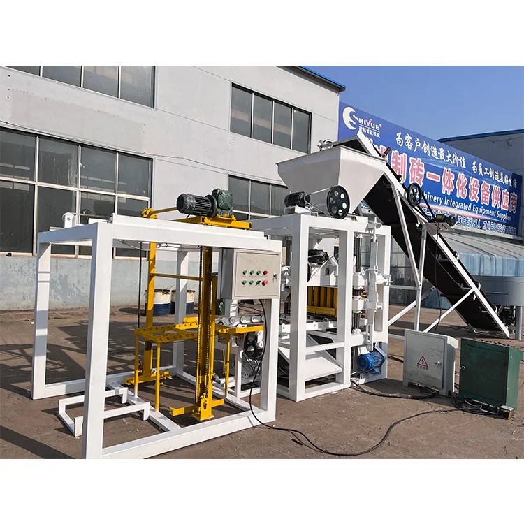 QTJ4-24 Stationary Block Making Machine with PLC Control – Intelligent - Image 3