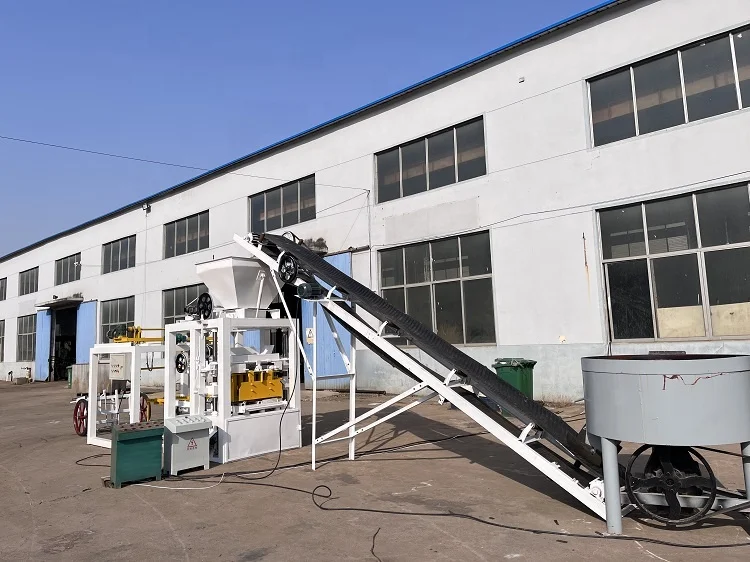QTJ4-24 Stationary Block Making Machine with PLC Control – Intelligent - Image 2
