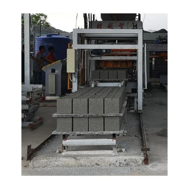 QT5-15 Automatic Block Machine with Hydraulic – PLC Control - Image 3