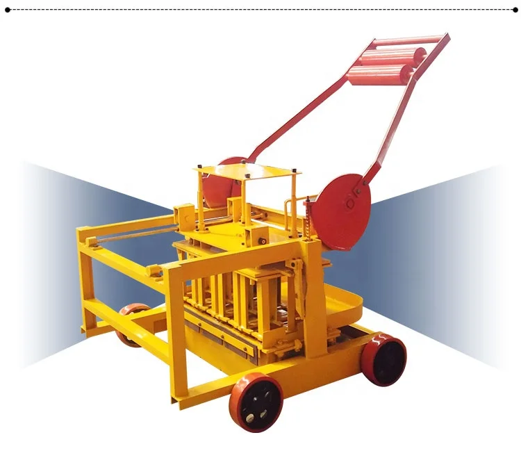 QMR4-45 Mobile Diesel Concrete Block Machine – Intelligent PLC Control - Image 4
