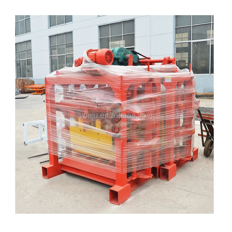 Block Making Machine QTJ4-40 for Hollow Block – Automatic - Image 4