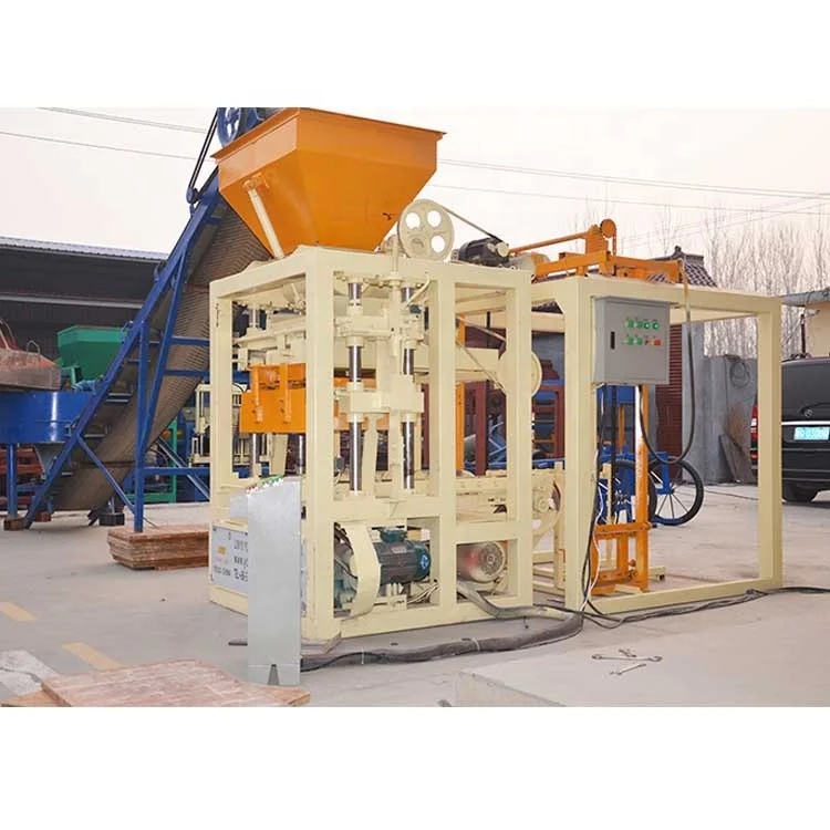 QTJ4-24 Semi Automatic Block Making Machine with PLC Control - Image 3