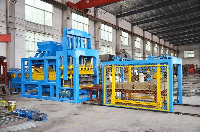 QT12-15 Stationary Block Machine with PLC Control – Intelligent - Image 5