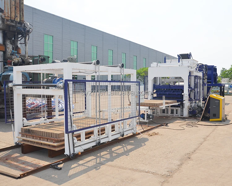 QT12-15 Automatic Block Machine with PLC Control – Intelligent - Image 3