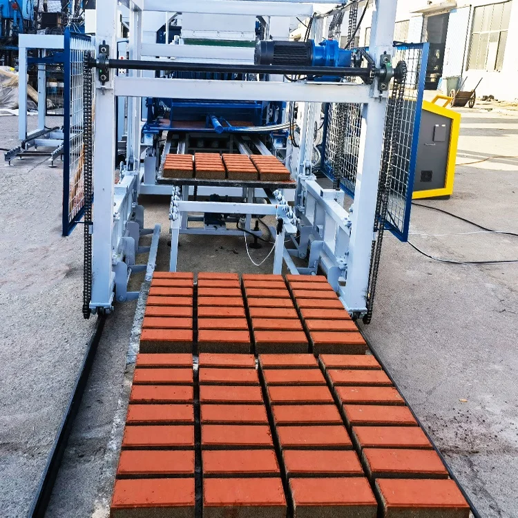 QT8-15 Hydraulic Concrete Block Machine with PLC Control – Intelligent - Image 3