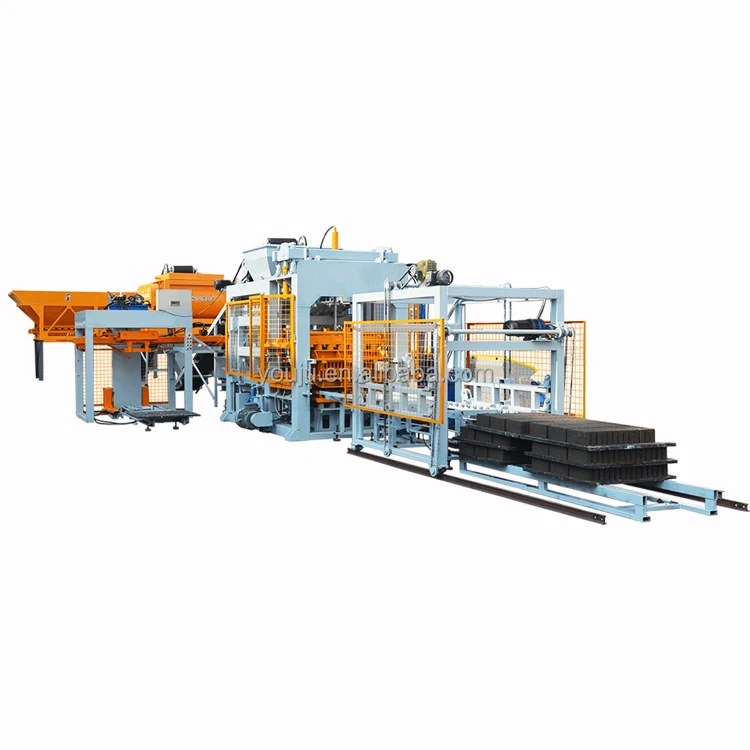 High Production Capacity Block Machine QT8-15 Automatic Concrete Hollow Block Making Machine.factory Direct Price