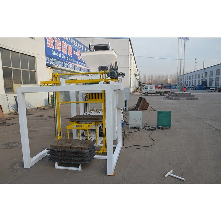 QTJ4-24 Stationary Block Making Machine with PLC Control – Intelligent - Image 4
