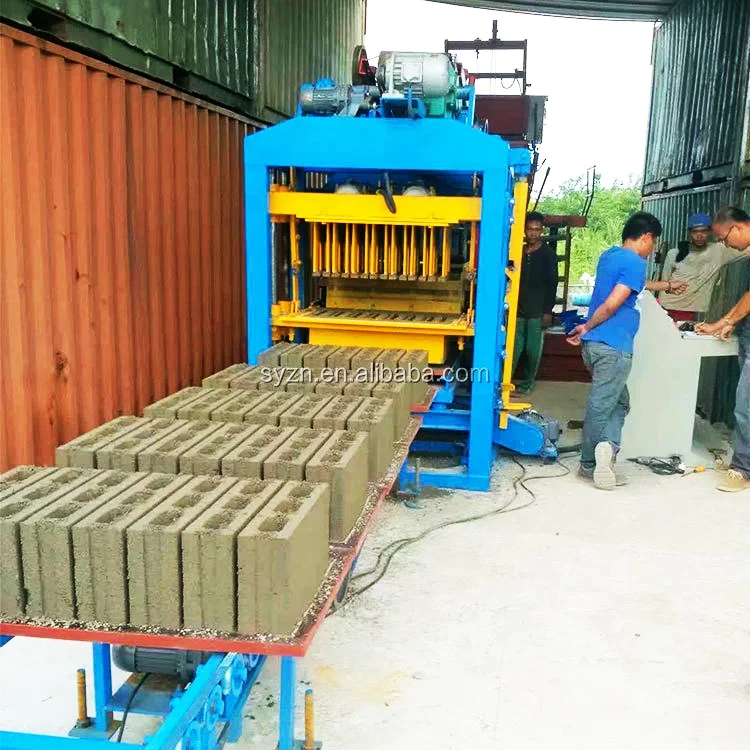 QTJ4-25 Block Making Machine for Hollow Block – PLC Control - Image 2